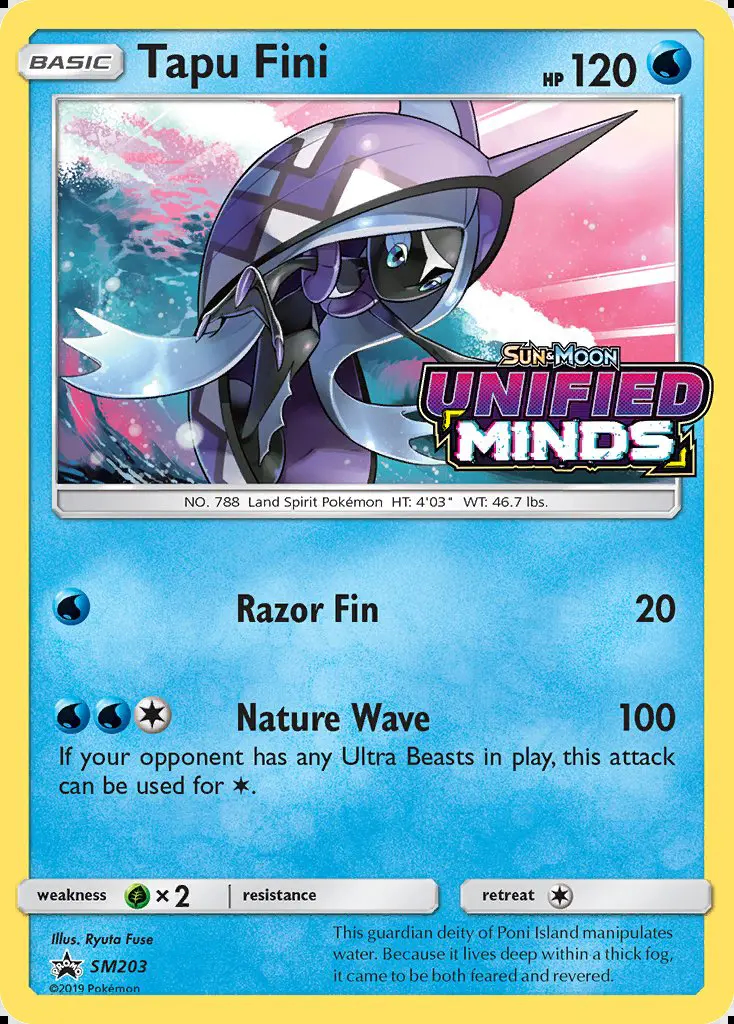 Image of the card Tapu Fini