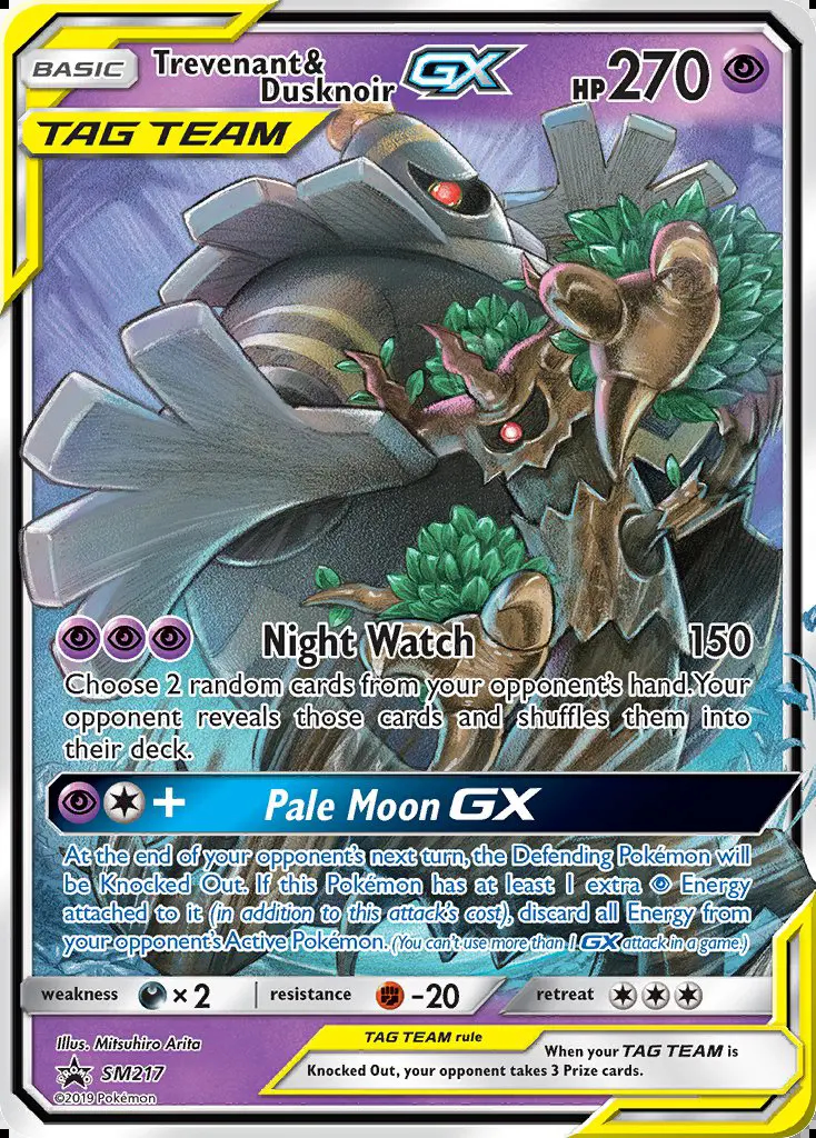 Image of the card Trevenant & Dusknoir GX