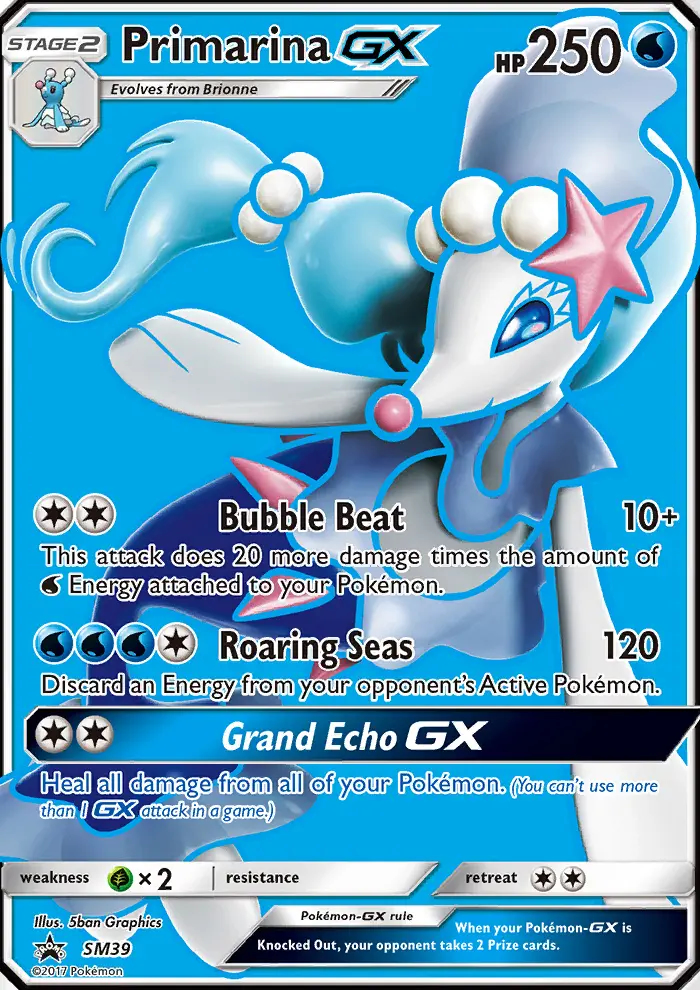 Image of the card Primarina GX