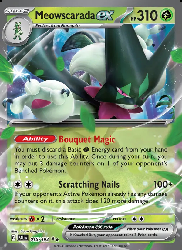 Image of the card Meowscarada ex