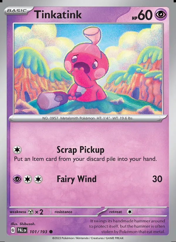 Image of the card Tinkatink