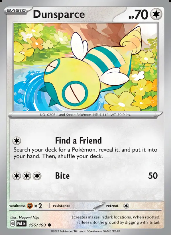 Image of the card Dunsparce