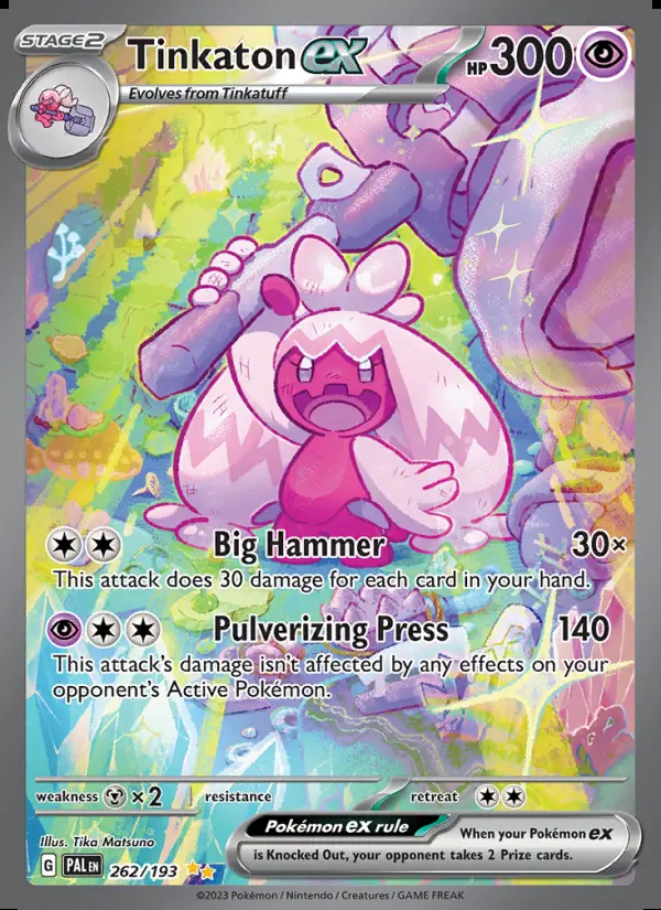 Image of the card Tinkaton ex