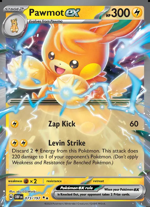 Image of the card Pawmot ex