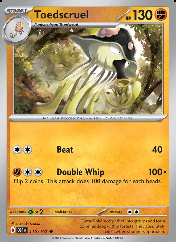 Image of the card Toedscruel