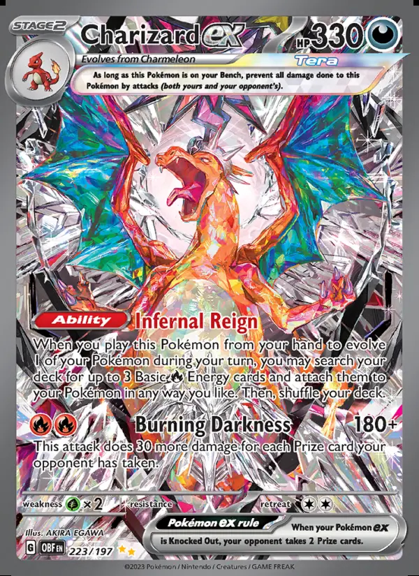 Image of the card Charizard ex
