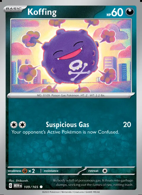 Image of the card Koffing