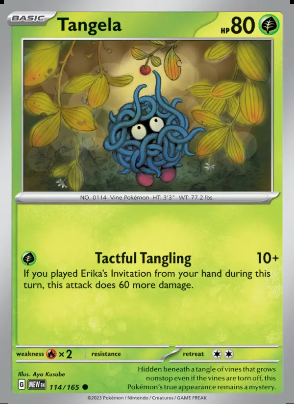Image of the card Tangela