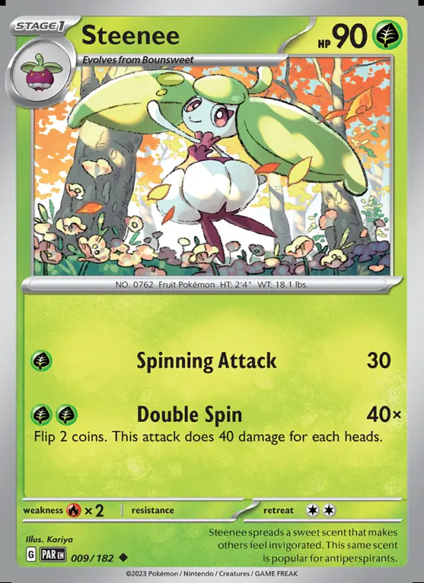 Image of the card Steenee