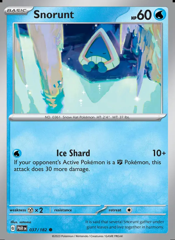 Image of the card Snorunt