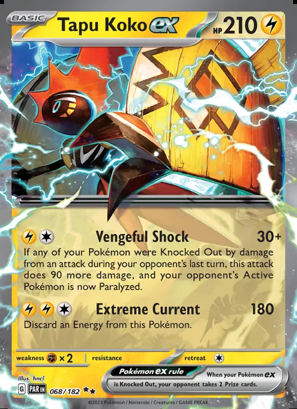 Image of the card Tapu Koko ex
