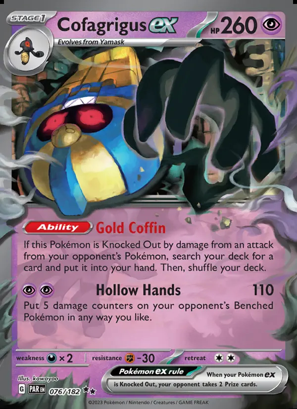 Image of the card Cofagrigus ex