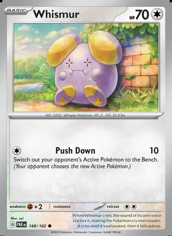 Image of the card Whismur