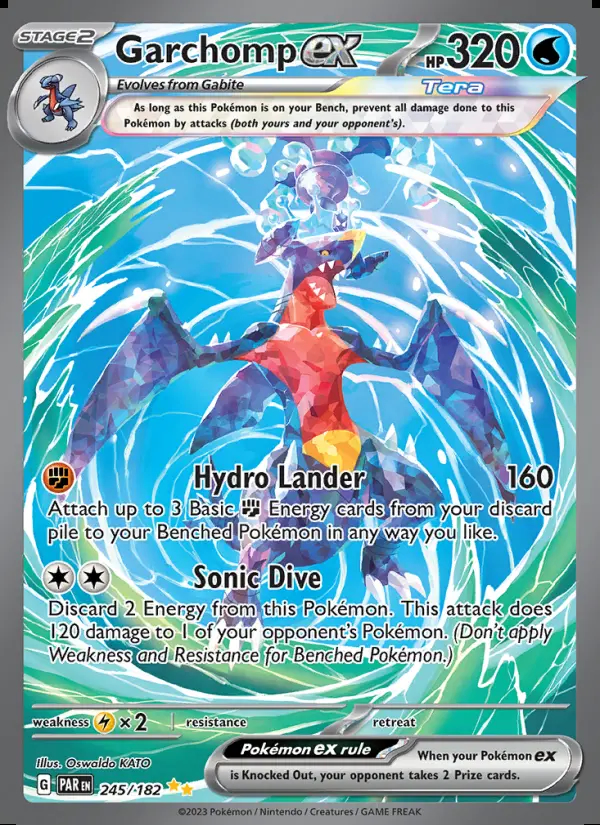 Image of the card Garchomp ex