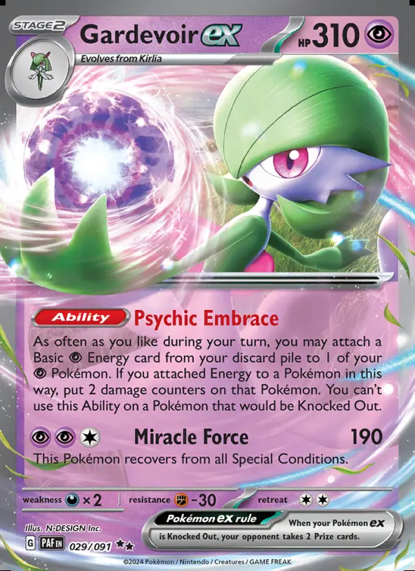 Image of the card Gardevoir ex