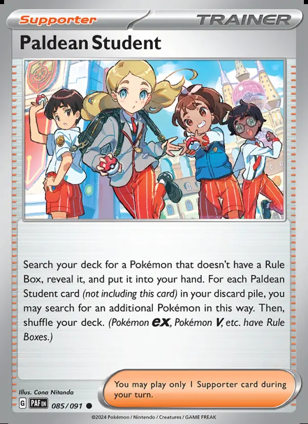 Image of the card Paldean Student