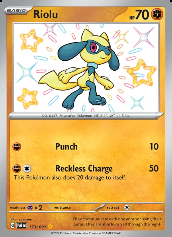 Image of the card Riolu