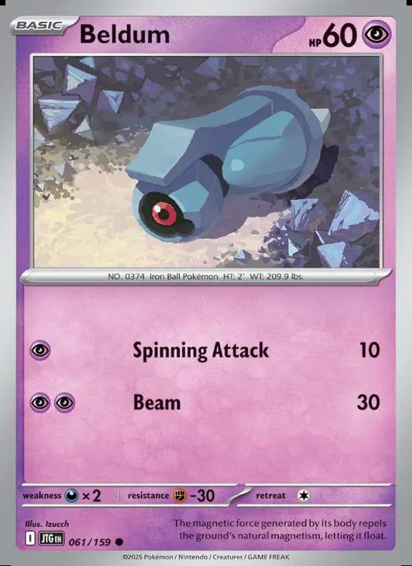 Image of the card Beldum