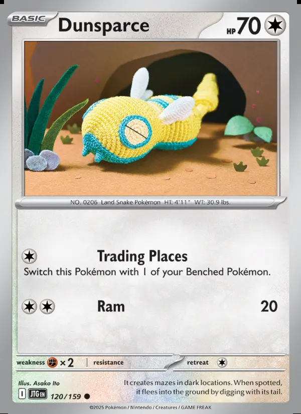 Image of the card Dunsparce