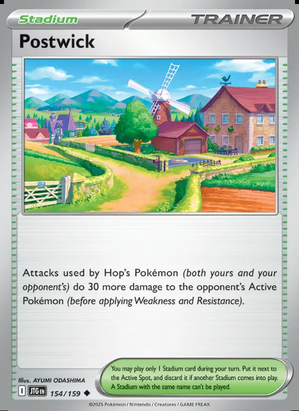 Image of the card Postwick