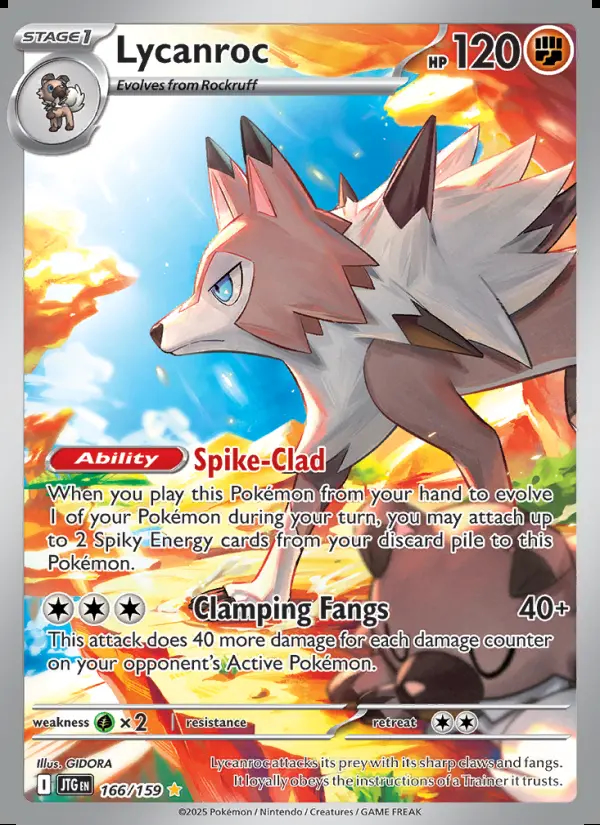 Image of the card Lycanroc
