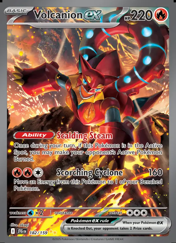 Image of the card Volcanion ex