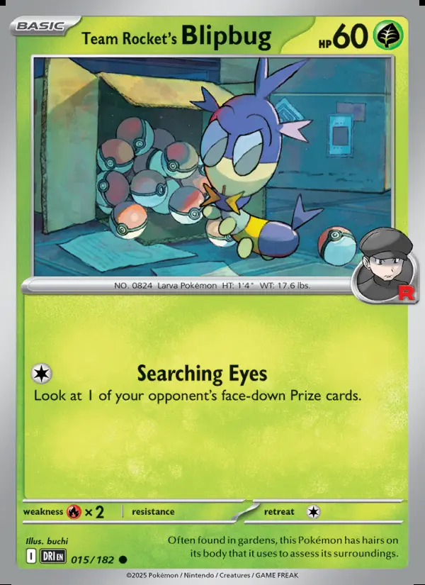 Image of the card Team Rocket's Blipbug