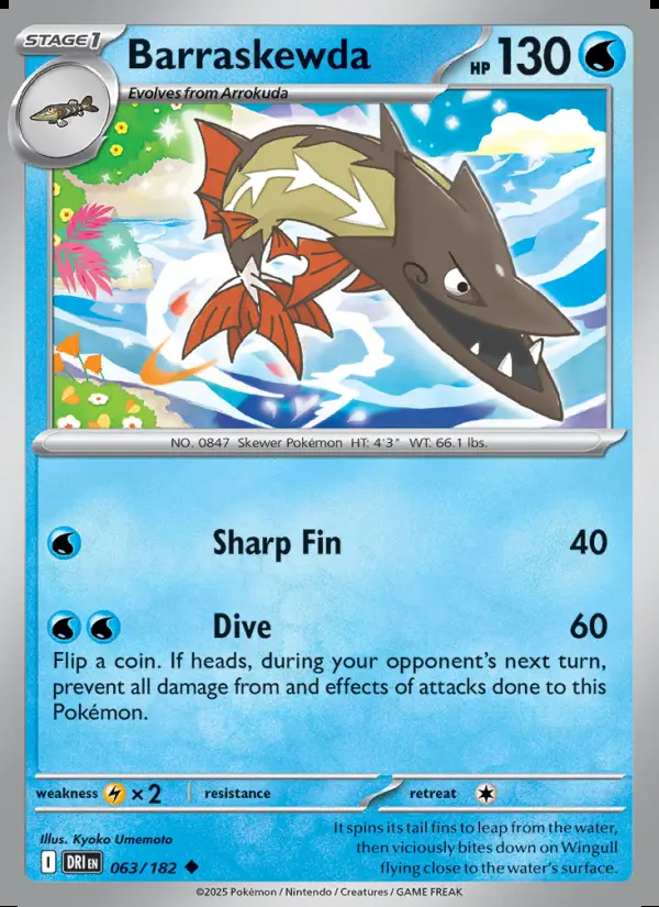 Image of the card Barraskewda