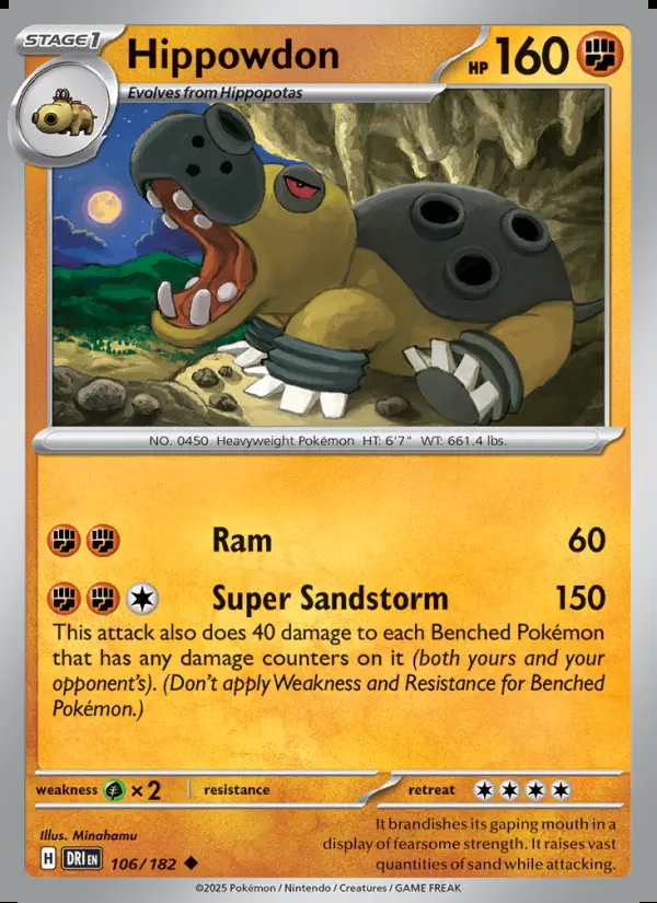 Image of the card Hippowdon