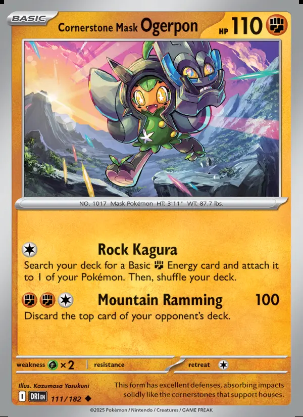 Image of the card Cornerstone Mask Ogerpon