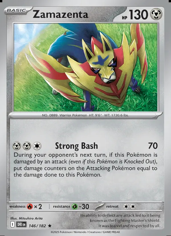 Image of the card Zamazenta