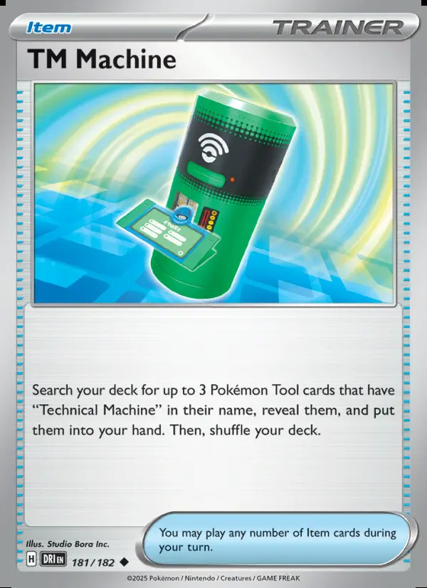 Image of the card TM Machine