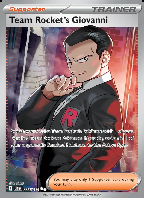 Image of the card Team Rocket's Giovanni