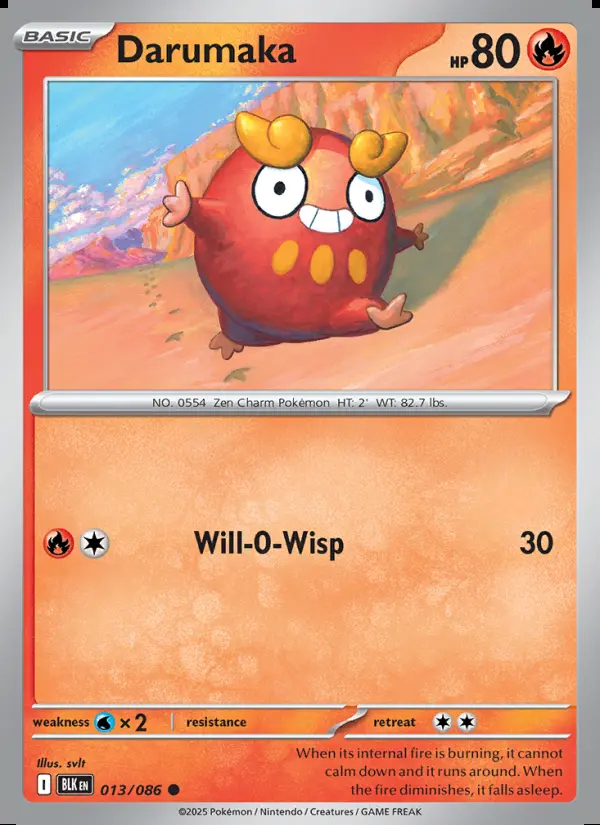 Image of the card Darumaka