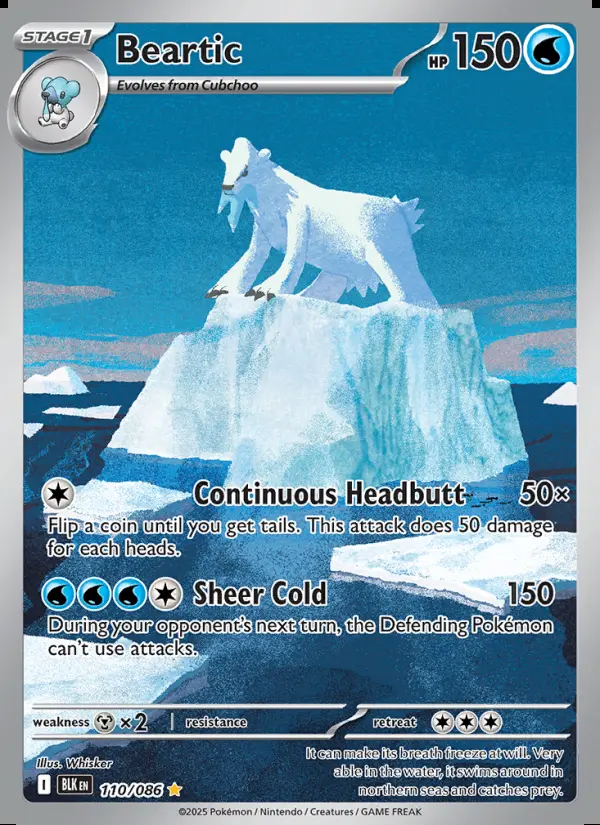Image of the card Beartic