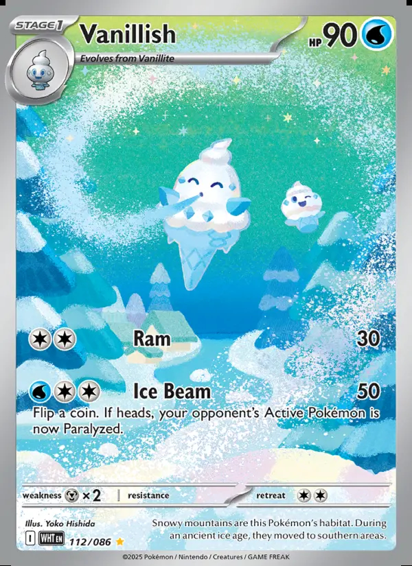 Image of the card Vanillish