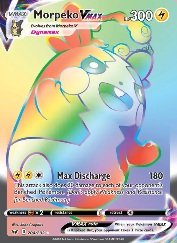 Image of the card Morpeko VMAX