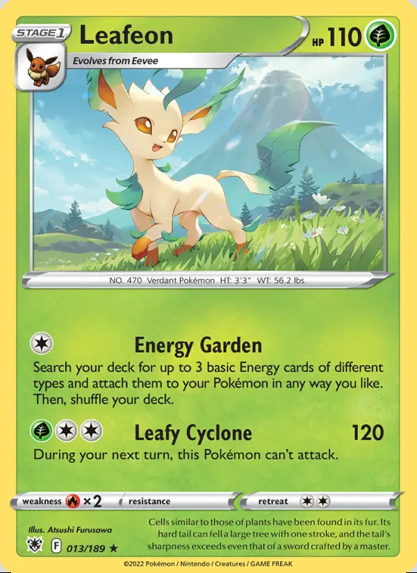 Image of the card Leafeon