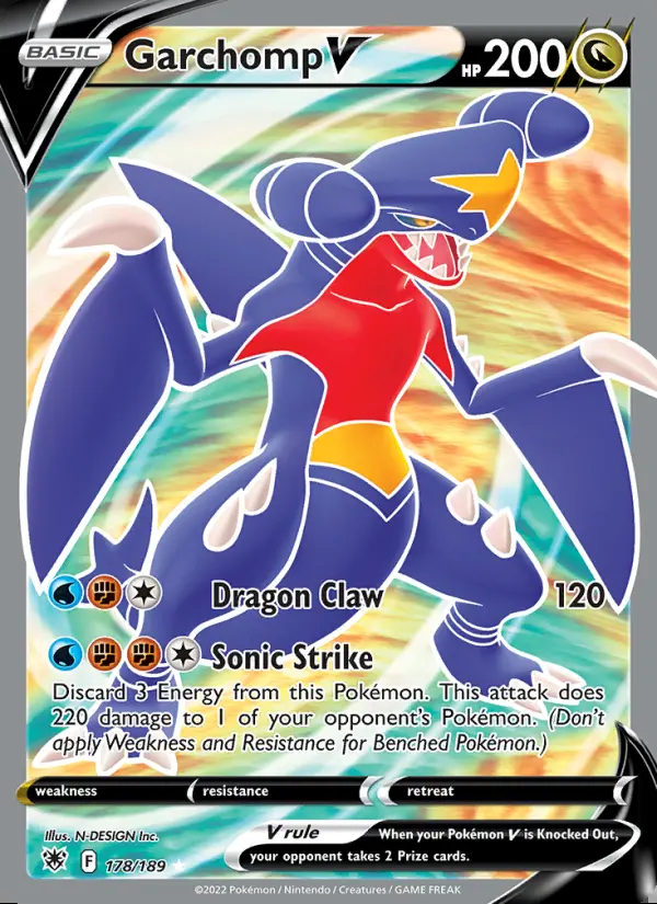 Image of the card Garchomp V