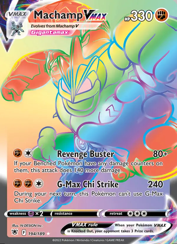 Image of the card Machamp VMAX