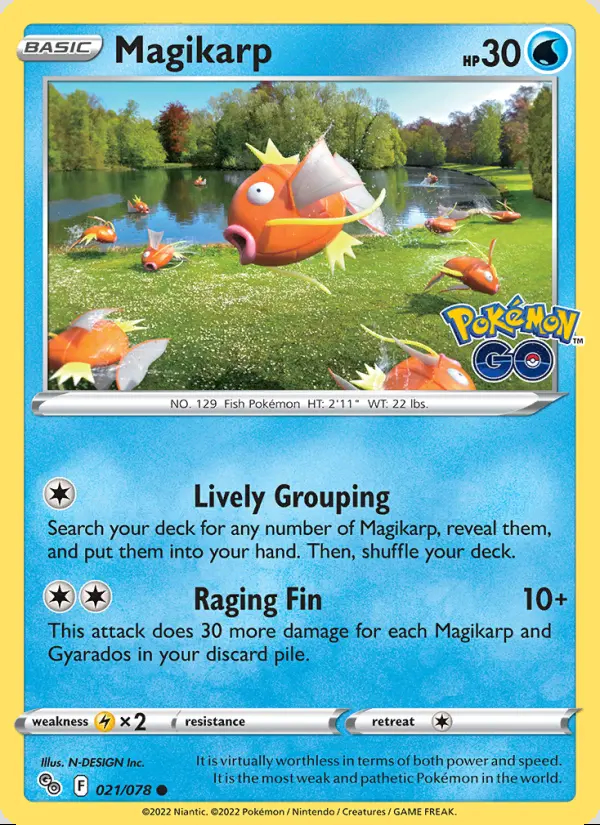 Image of the card Magikarp