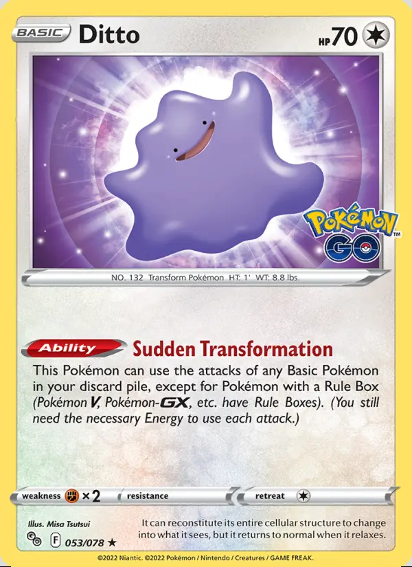 Image of the card Ditto