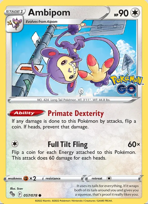 Image of the card Ambipom