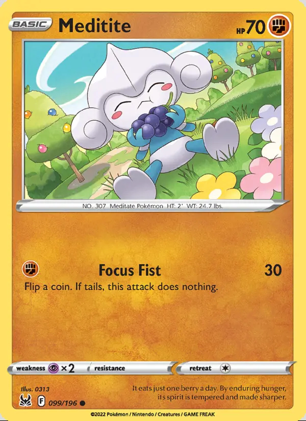 Image of the card Meditite