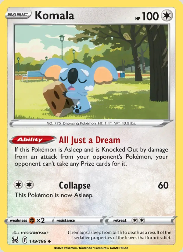 Image of the card Komala