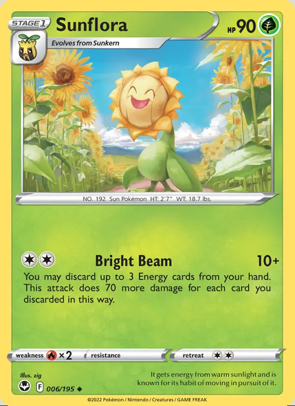 Image of the card Sunflora