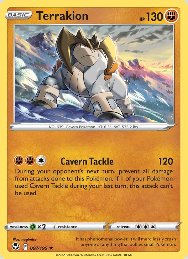 Image of the card Terrakion