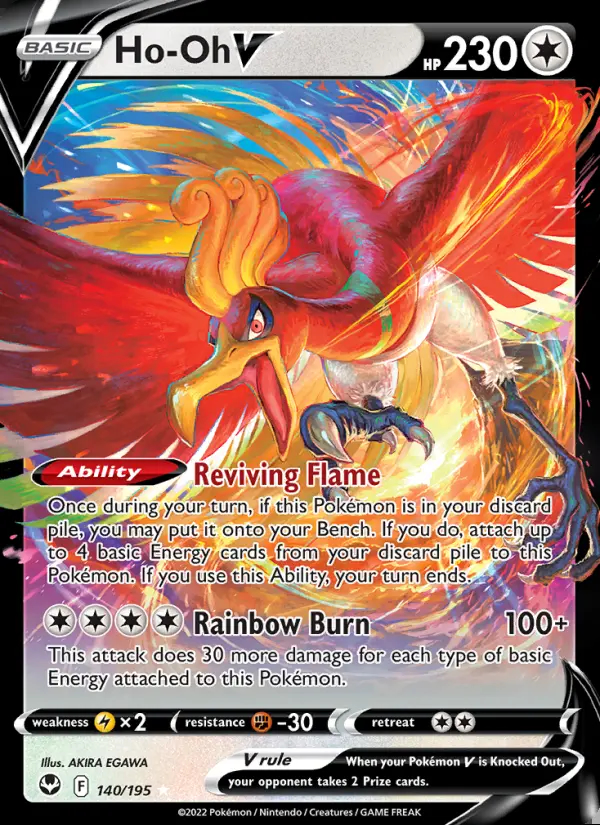 Image of the card Ho-Oh V