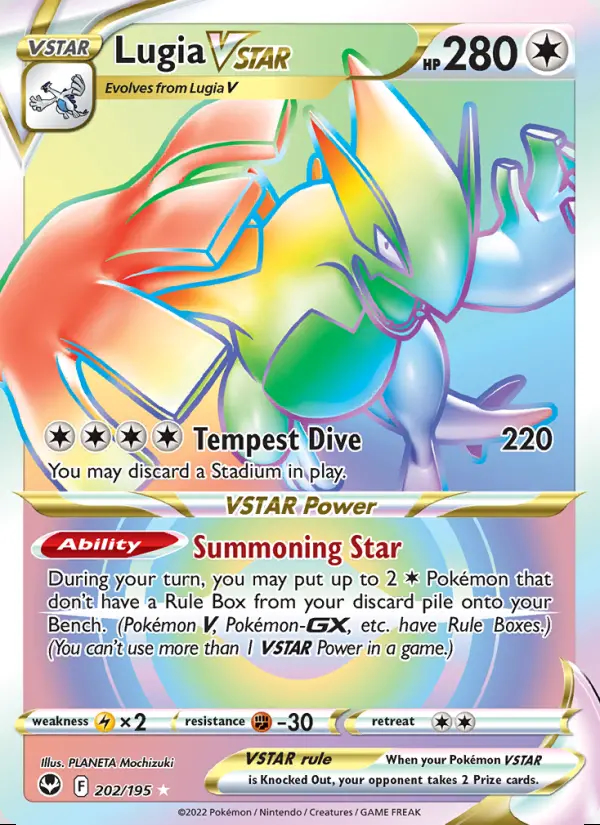 Image of the card Lugia VSTAR