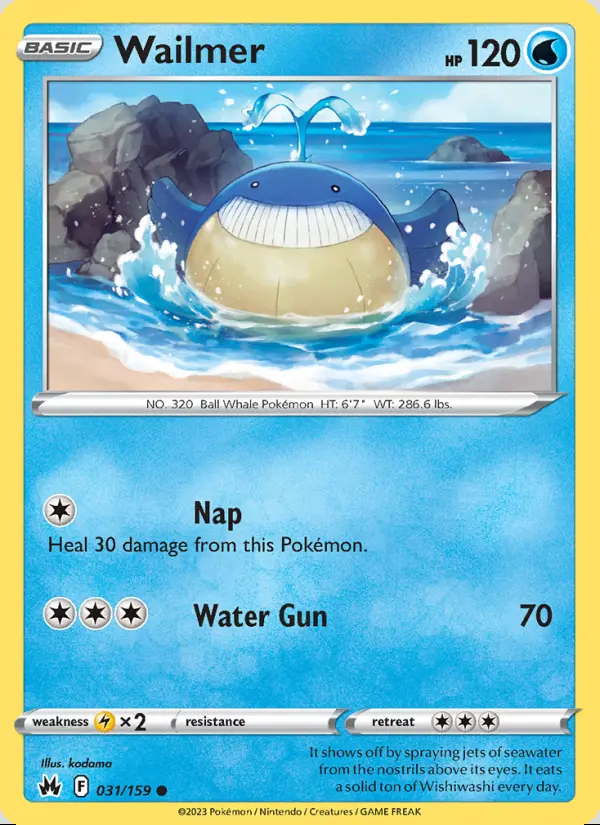 Image of the card Wailmer